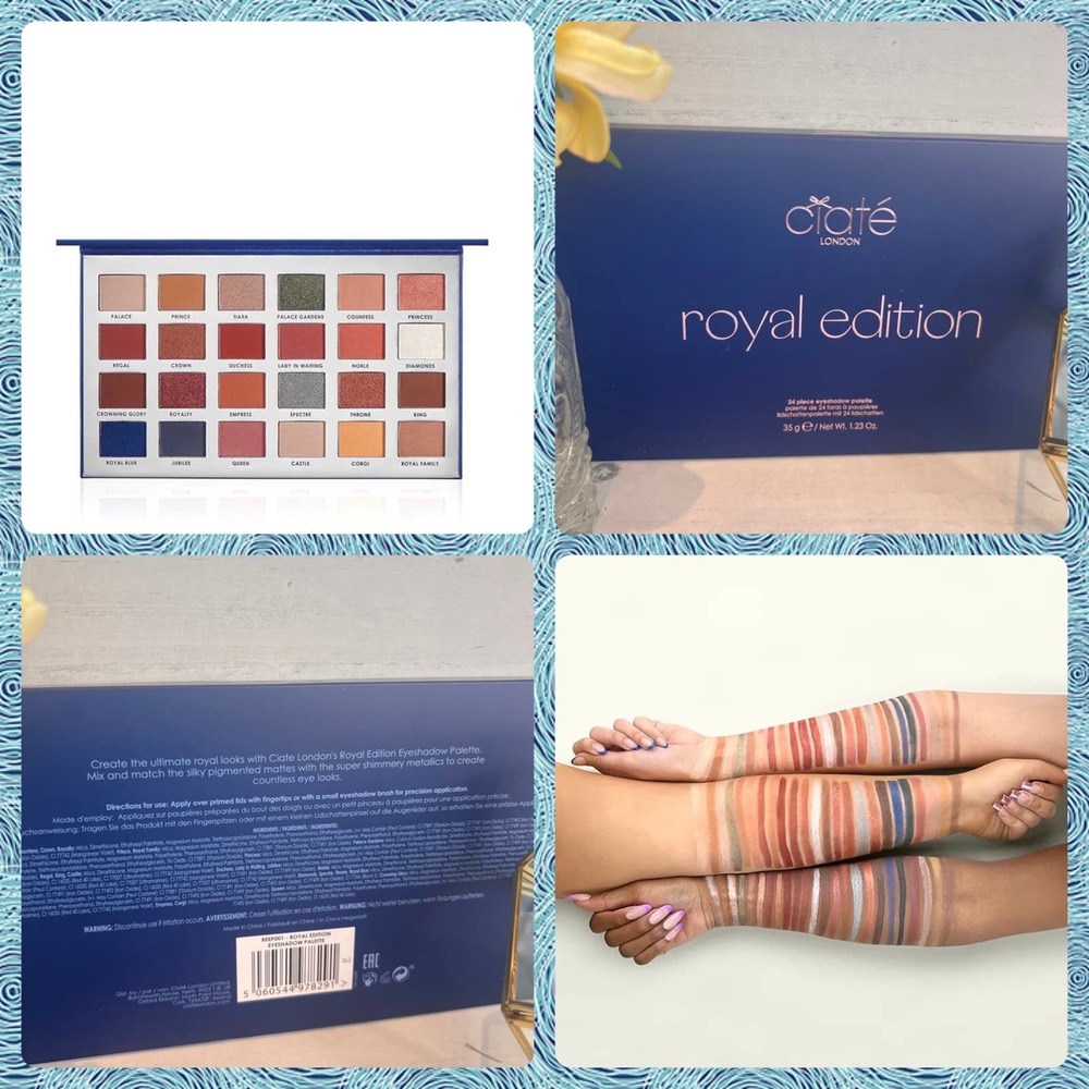 Ciate Royal Edition Eyeshadow Palette XL Neutral Colors Shadow Palette BNIB NWT